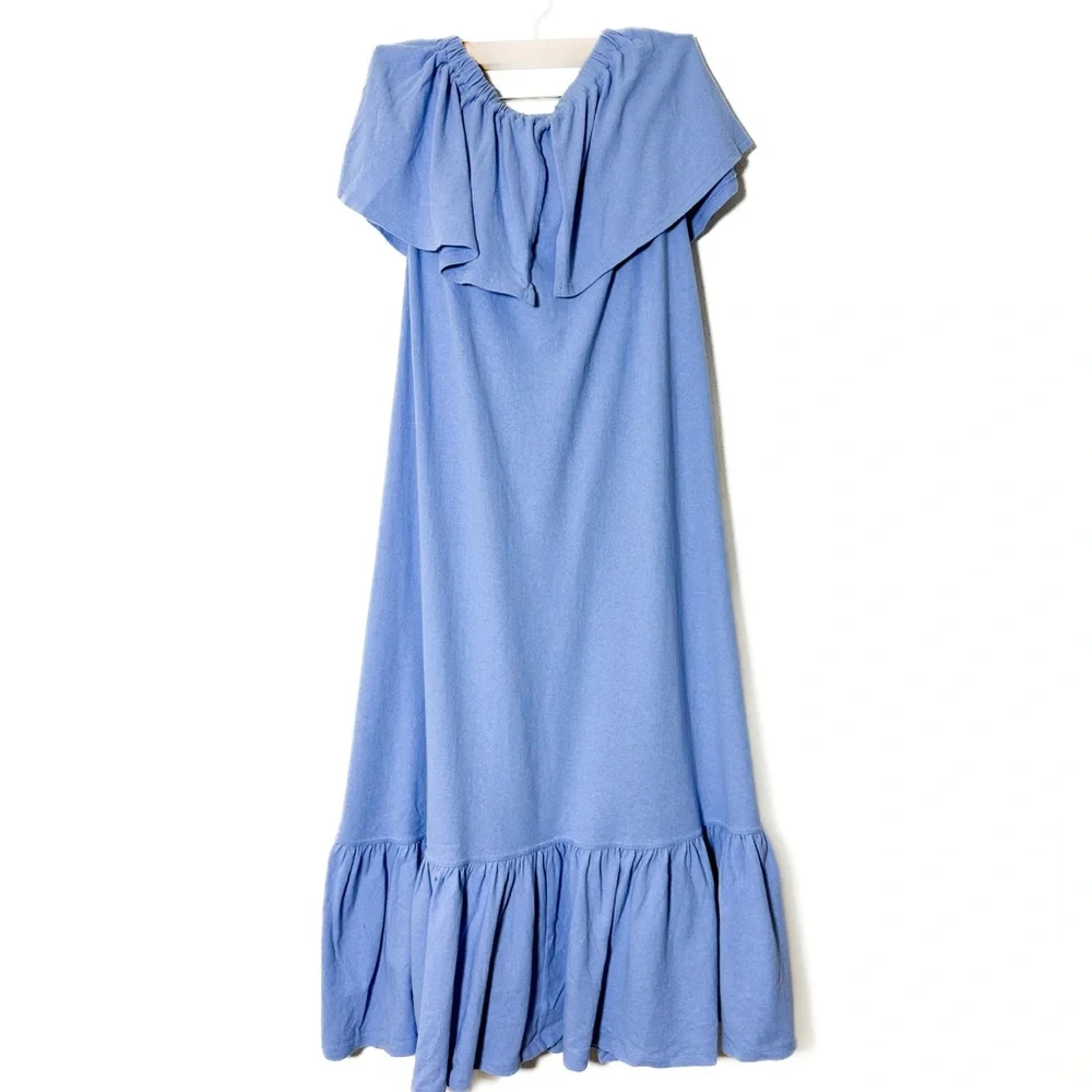 Free People Lynne Midi in Lavender Luster / Light Blue size Small NWT